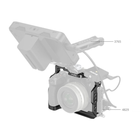 SmallRig 4980B - klatka do Nikon Z50II (Arca-Swiss, NATO) - przykład użycia